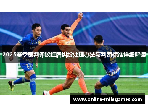 2025赛季裁判评议红牌纠纷处理办法与判罚标准详细解读