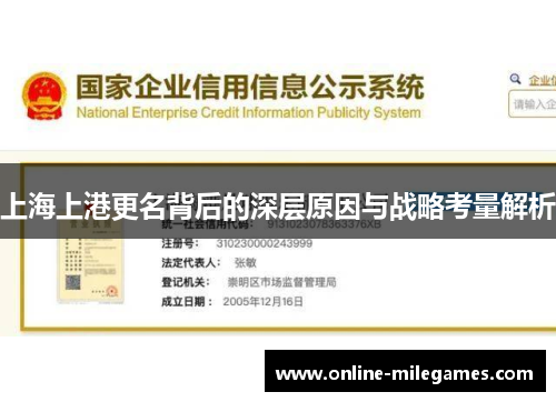 上海上港更名背后的深层原因与战略考量解析